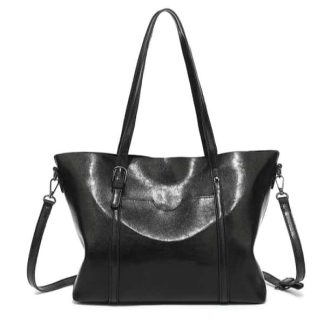 Women’s Soft Leather Handbag Big Capacity Tote Shoulder Crossbody Bag