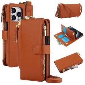 Premium leather phone case for iPhone 18 Pro Max